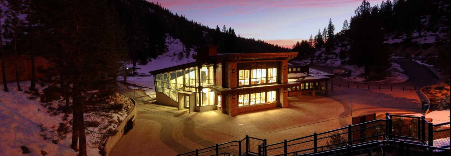 Diamond Peak Skier Services building