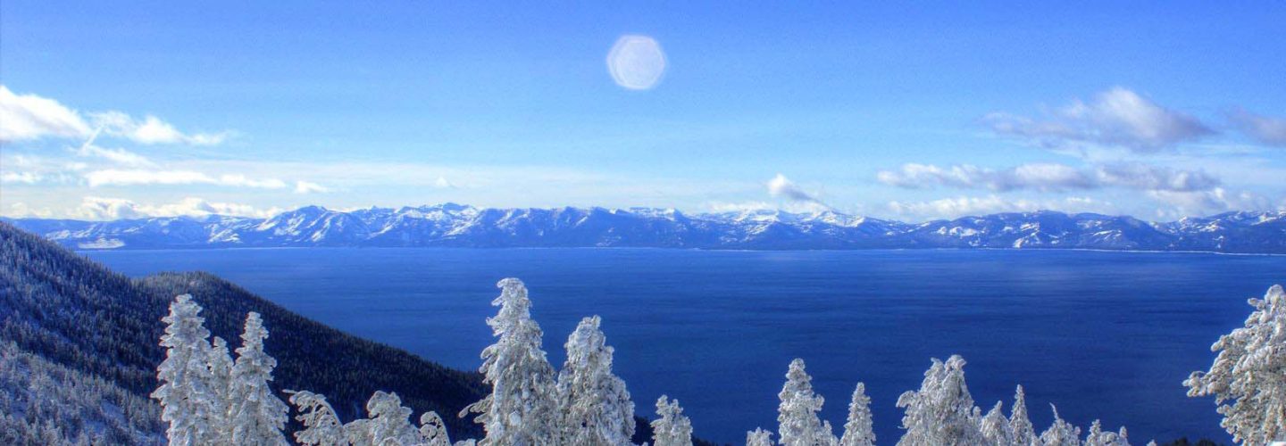 Diamond Peak's summit web cam view of Lake TAhoe