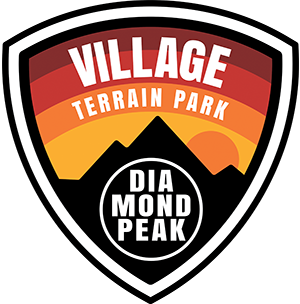 village terrain park at diamond peak logo