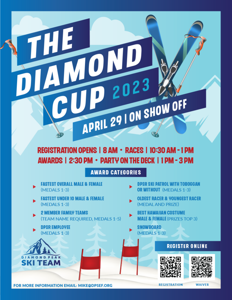 diamond cup race flyer