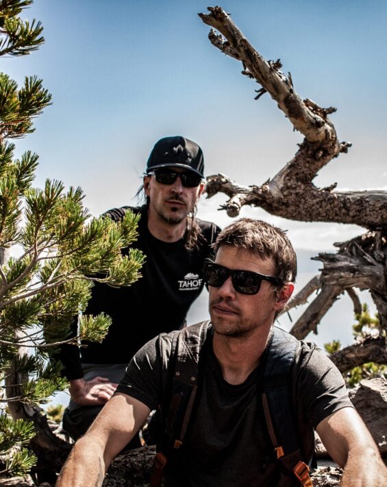 truth cartel duo wearing sunglasses in the forest