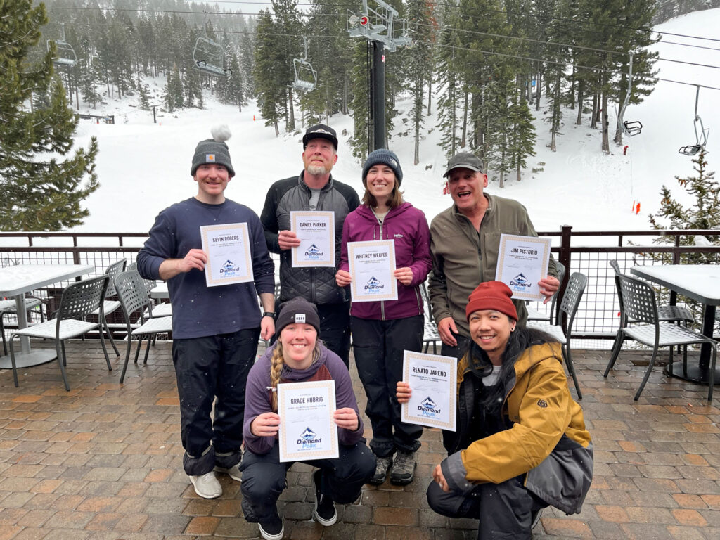 instructors with certificates