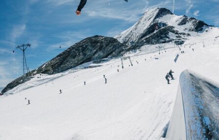 nitro snowboarder in air