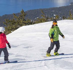 Snowboard Lesson at Diamond Peak