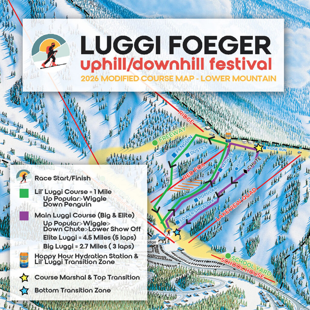 Modified Luggi Foeger race course map
