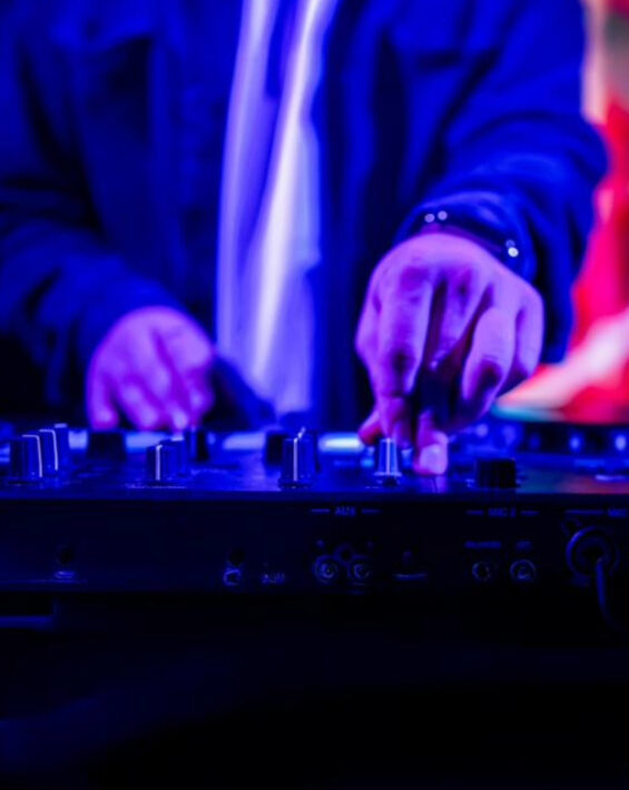 dj stock photo