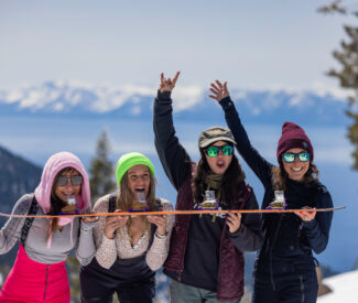 spring summit pop up bar shotski