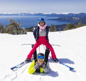 Friends on Crystal Ridge at Diamond Peak