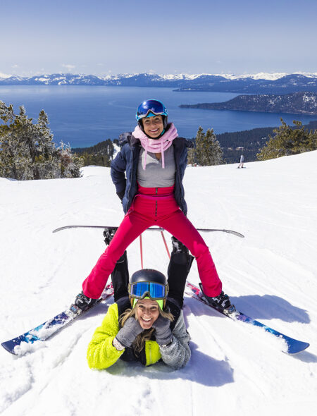 Friends on Crystal Ridge at Diamond Peak