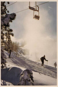 Snowmaking at Ski Incline