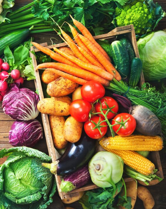 vegetables farmers market