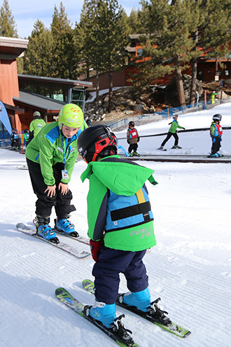 Ski instructor at Child Ski & Ride Center