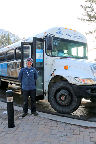 Shuttle Driver at Diamond Peak